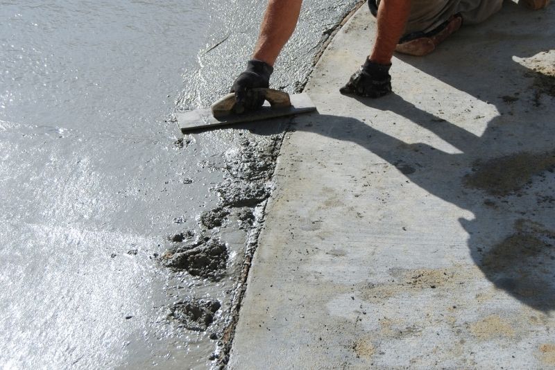 Concreting work ongoing