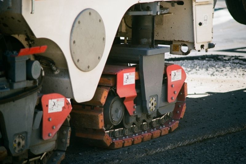 A machine doing resurfacing